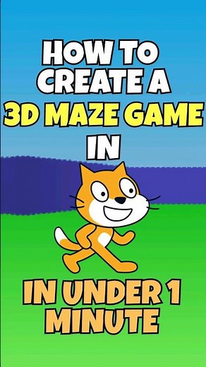 How To Create A 3D Maze Game In Scratch In Under 1 Minute!