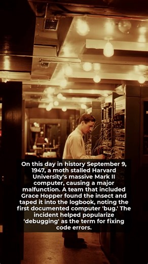 On this day, a moth became the first computer bug ever recorded. | History Vault