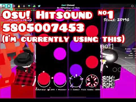Top 3 BEST Osu! Hitsounds for Funky Friday!!