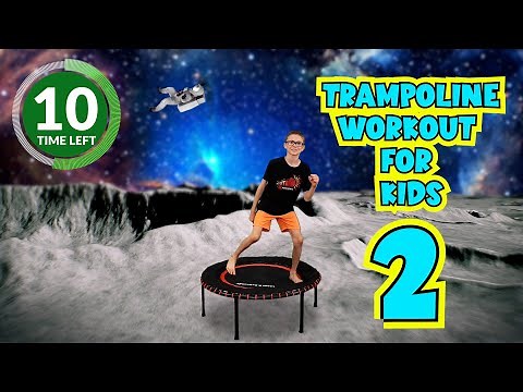 Trampoline Workout Part 2 - Beginner Trampoline Workout For Kids and Families - Exercises For Kids