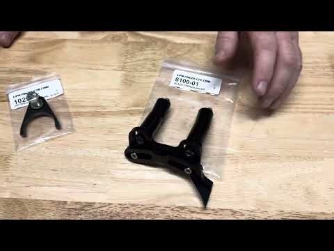 UPR 1025-01 Distributor Hold Down and 8100-01 Timing Pointer for SBF