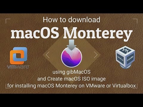 How to download macOS Monterey using gibMacOS and Create macOS ISO image file installer(full-guide)