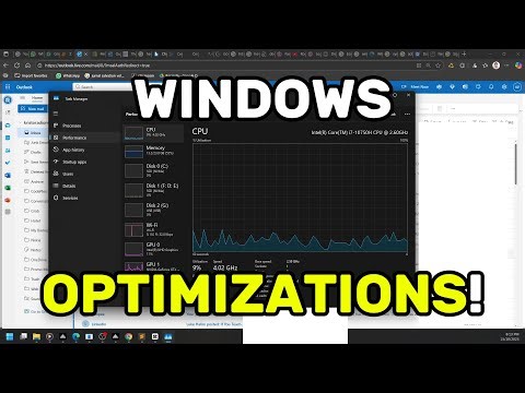 Windows Optimization Guide (Part 1) | Safe Ways to Boost CPU, RAM, Disk, and GPU Performance