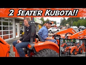 Kubota L2501 With Land Pride Grapple & 3rd Function Valve
