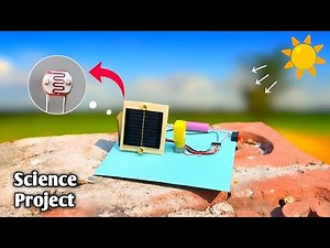 Automatic Solar Tracker ☀️ (WITHOUT ARDUINO) | Simple Science Project