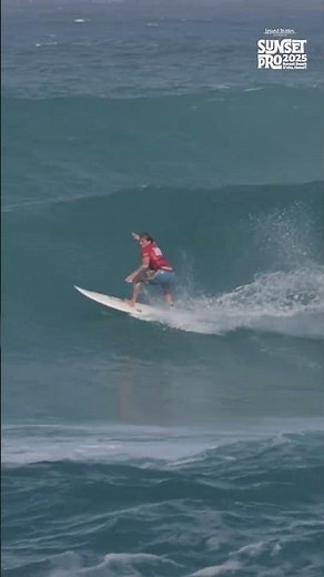 leave it to Finn McGill to find the vision at Sunset Beach!