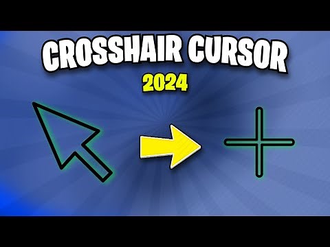 How To Get A CROSSHAIR CURSOR In Windows! (2024)