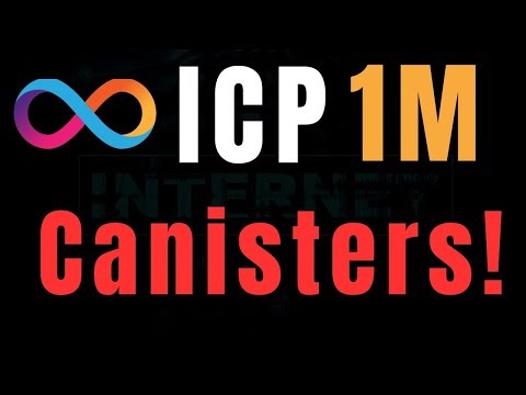 ICP Hits 1 Million Canisters: Massive Milestone Ignored by Market - ICP Price Prediction.