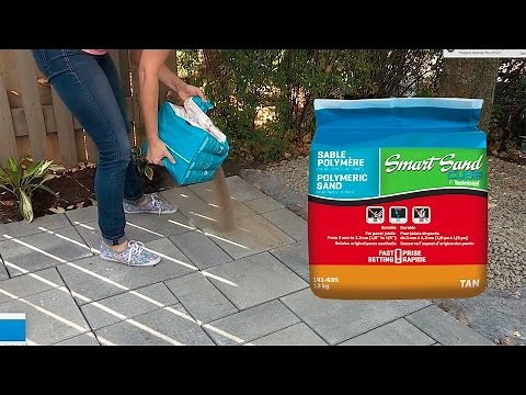 How to install SmartSand Polymeric Sand from Techniseal