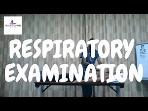 MRCEM OSCE: Respiratory system examination (video)