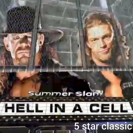 Undertaker vs Edge hell in a cell SummerSlam 2008 #wwe