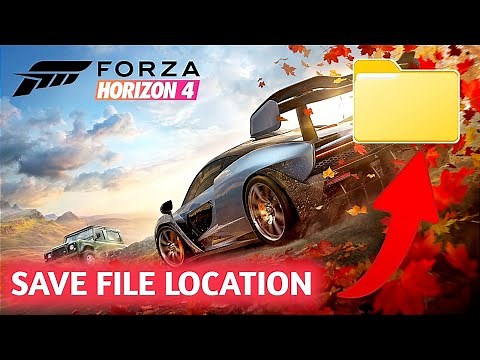 How To Find Forza Horizon 4 Save File Location On PC | Forza Horizon 4 Save Game Location