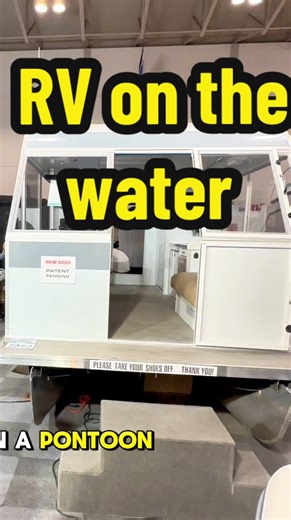 MOREinfo: I just discovered RV boat and wow, this is a tiny cruiser that feels like a floating condo on wheels. Perfect for fishing and camping! Lightweight, towable, electric-ready, and packed with smart features: kitchen, shower, king-size bed… everything for real adventures. I’m honestly impressed. If you love unique boats like this, follow me @mranchornews for more! #campervan #floating #pontoon #rvlife #boating | Mr.Anchor News Club