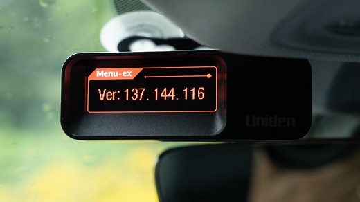 Uniden R7 firmware 1.37: Better Arrows & Autolockouts - Vortex Radar