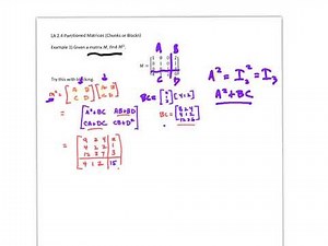 LA 2.4 Partitioned Matrices