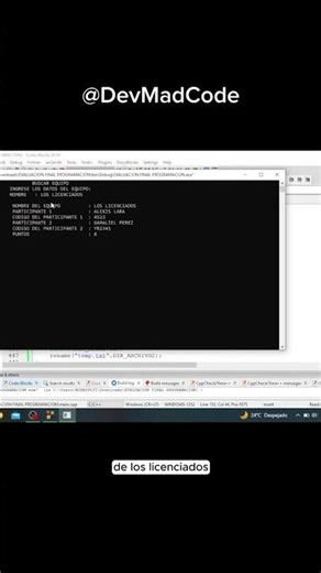 Buscar Información de Equipos: Paso a Paso Fácil (C++) 💻 #coding #programming #code #programación