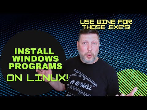 How to Install Windows Programs on Linux! Using Wine to install .exe files in Linux