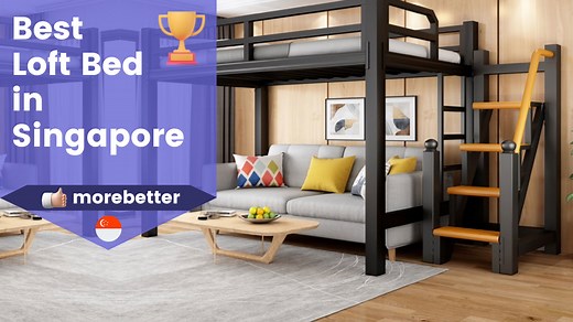 11 Best Loft Bed & Bunk Beds In Singapore For More Space (2025) | Loft Beds With Desk | MoreBetter