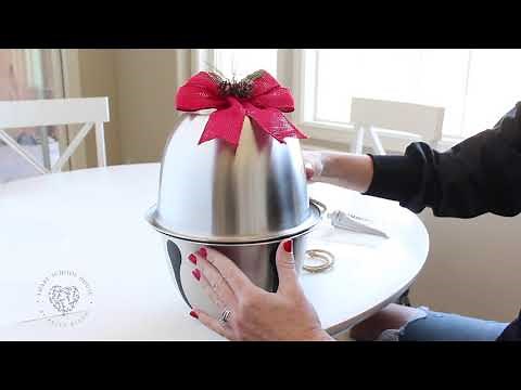 DIY Giant Jingle Bells