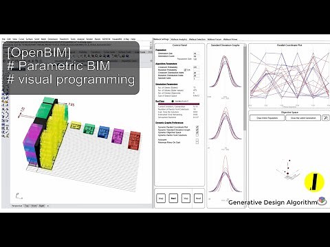 [OpenBIM] Parametric BIM Design using visual programming