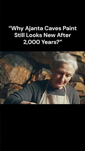 “Why Ajanta Caves Paint Still Looks New After 2,000 Years?” #ajantaelloracaves #history