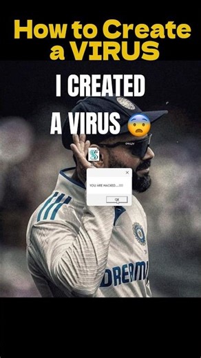 I Accidentally Created a Virus 😨 (Educational Demo) #explore #foryou #viralvideo