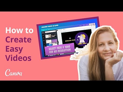 How to Create VIDEOS with Canva