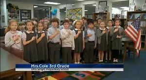 FOX10 News adds student-recited Pledge of Allegiance to their daily newscasts