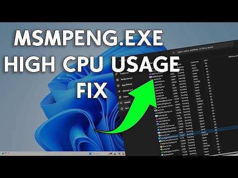 How To Fix MsMpEng.exe Antimalware Service High CPU Usage on Windows 11