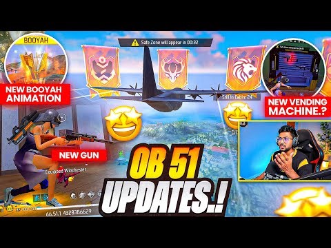 New FreeFire OB51 Update Advanced Server New Gun New Map New Emotes😍🔥 - Free Fire Telugu - MBG ARMY