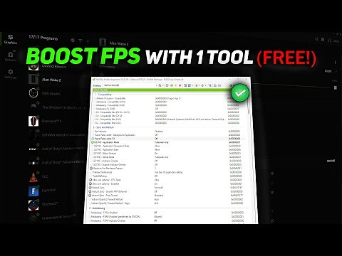 Boost FPS & Reduce Input Delay Using NVIDIA Profile Inspector