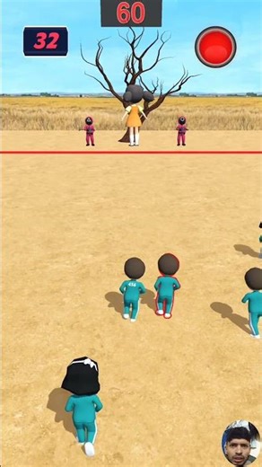squid game noob gameplay 😭😭😭 #mobilegame #shorts #video #trending