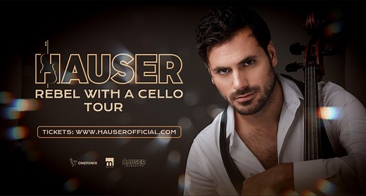 It’s finally happening!!! HAUSER first solo tour ever! 🔥🔥🔥 Rebel With a Cello Tour 🎻 🎟️ Ticket sales starts this Friday 10:00 local time in Europe! Tickets can be found here 👉 hauserofficial.com/event-directory/ | HAUSER