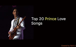 Best 20 Prince Love Songs - NSF News