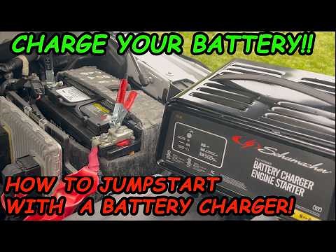 How to Charge a Car Battery with a Battery Charger