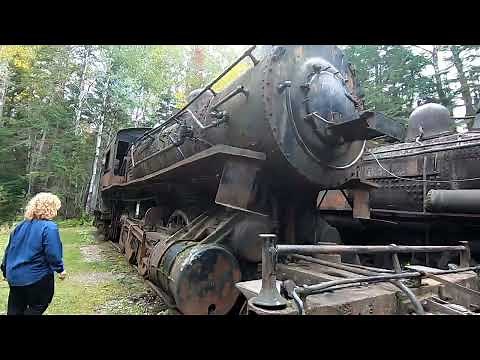 Ghost Trains in the Allagash Wilderness of Maine