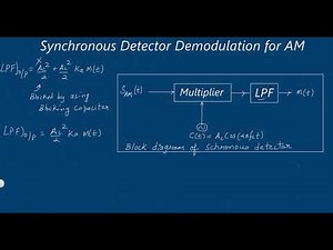Analog Communication lecture 9 | Synchronous Detector AM Demodulator | gate IES PSU #kamaldheeriya