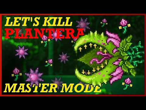 How to EASILY Beat MASTER MODE Plantera in Terraria 1.4!!