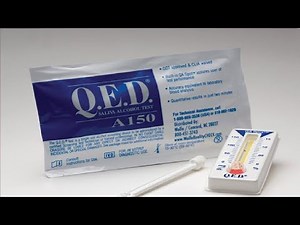 how to pass an alcohol swab test