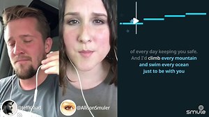 2.4M views · 23K reactions | Sing your favorite top hits on your phone. It's that easy with our app! | Smule | Facebook