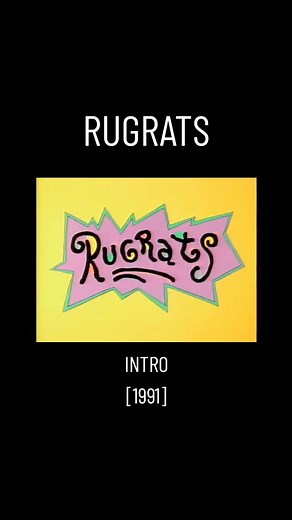 Rugrats Intro 1991: Blast from the Past