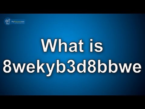 What is 8wekyb3d8bbwe? Is 8wekyb3d8bbwe Virus or Safe File?