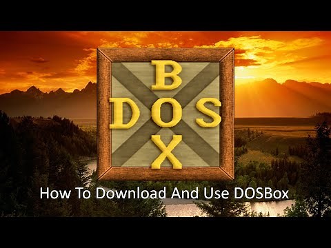 DOSBox | How To Download, Install, Mount & Use DOSBox | Mount A Program Easily | Run Games In DOSBox