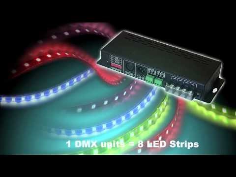 How to control LED strips over DMX? | LedStripStudio.com