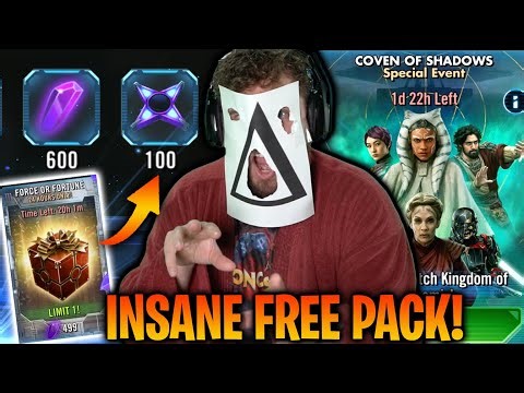 FREE CRYSTALS, ZETAS, AND ENERGY! GET IT NOW! - Coven of Shadows with Low Gear - SWGoH