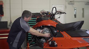 Here's a quick overview on how to adjust the chain tension on your Ski-Doo Snowmobile | Martin Motor Sports