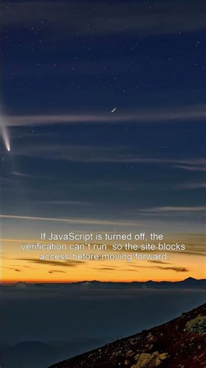 Why This Website Won’t Let You In Until JavaScript Is On