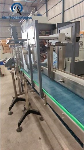 Manufacturing of Shrink Wrapping Machine | Aim Technologies