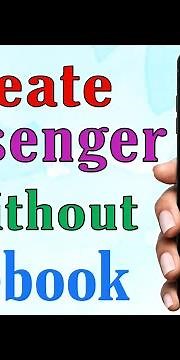 Create New Messenger Account Without Facebook Explained - ‪@AppFixi‬ ✅ Open Messenger without ❌ FB 🆔