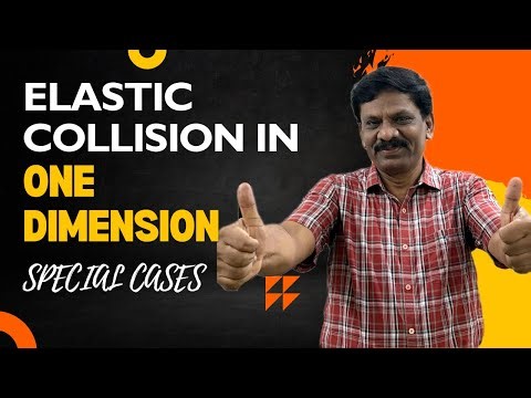 Title: Elastic Collisions in One Dimension: The 3 Special Cases Explained! 💥